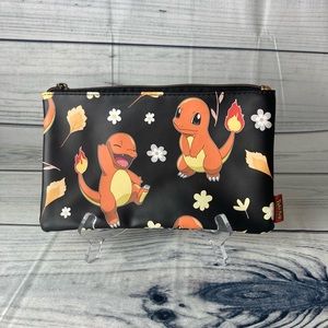 Loungefly Pokemon Charmander Floral Makeup Bag